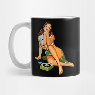 Vintage 50_s lady Mug